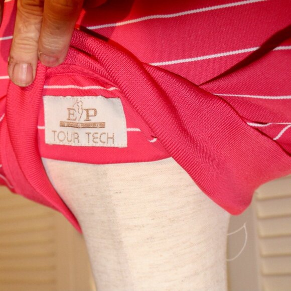 Striped sleeveless Polo size medium-Byron Nelson shirt - Picture 4 of 5